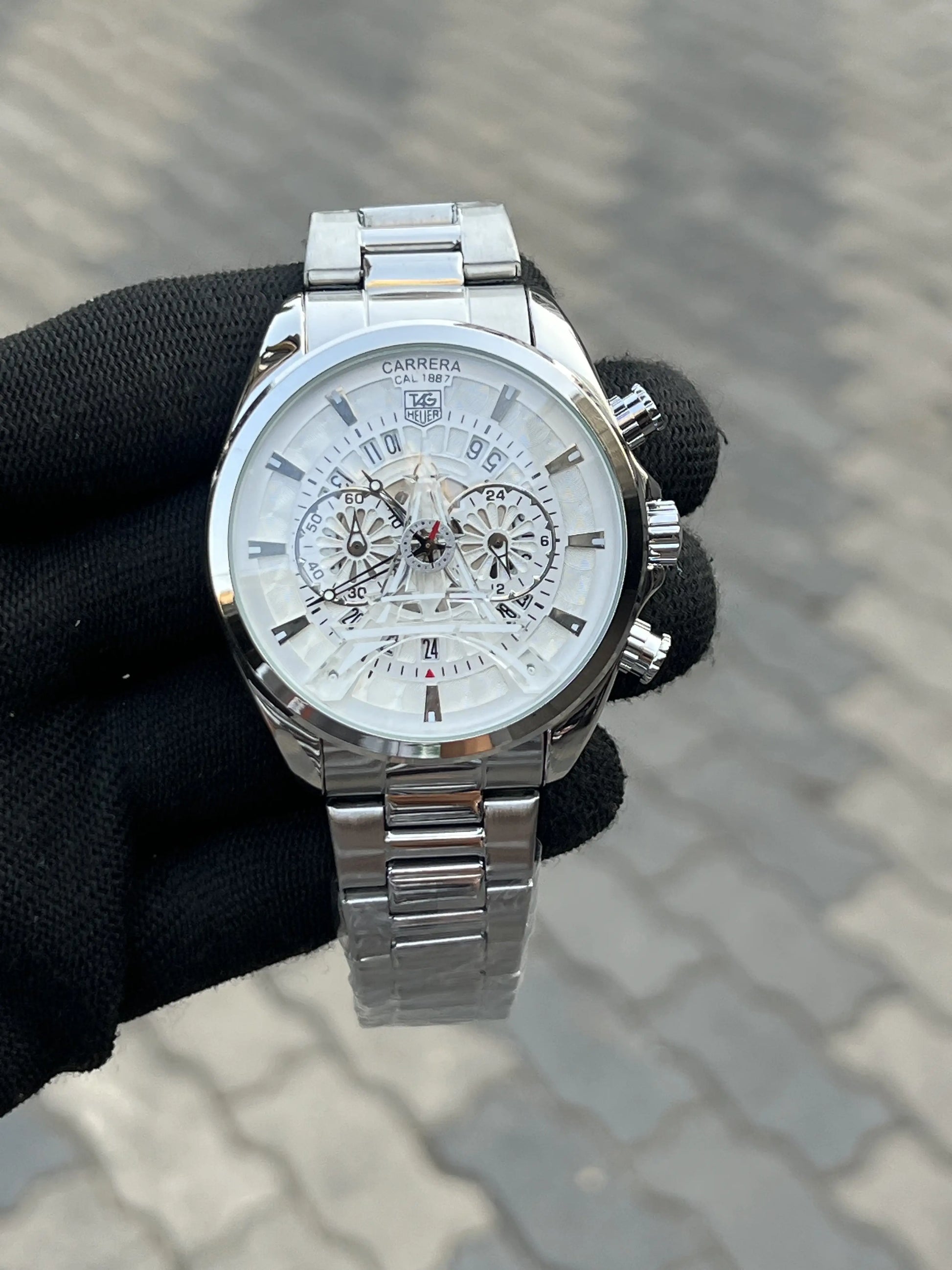 Tag Heuer Eiffel Tower Silver White
