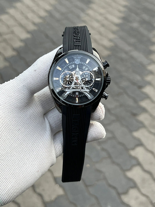 Tag Heuer Eiffel Tower Silicon Black
