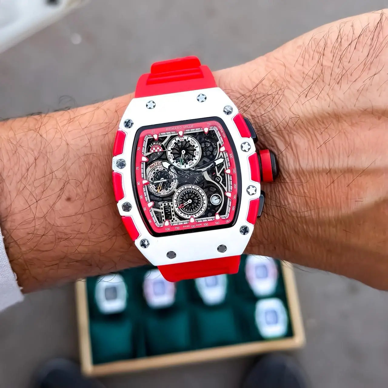 richard Mille red