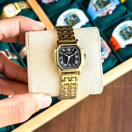 FOSSIL_LADIES_GOLD_BLACK
