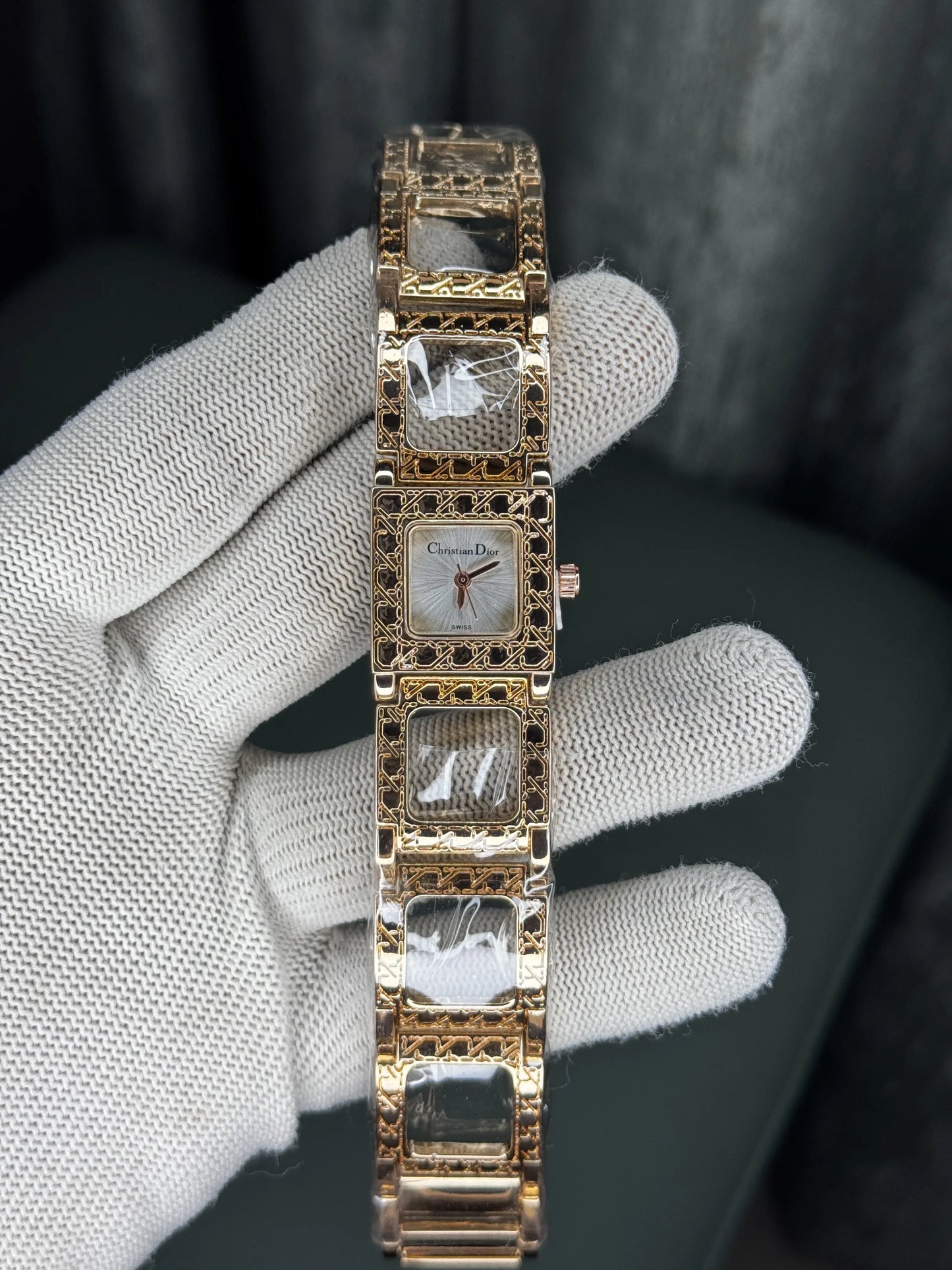Dio r Copper White Bracelet Premium Ladies Watch