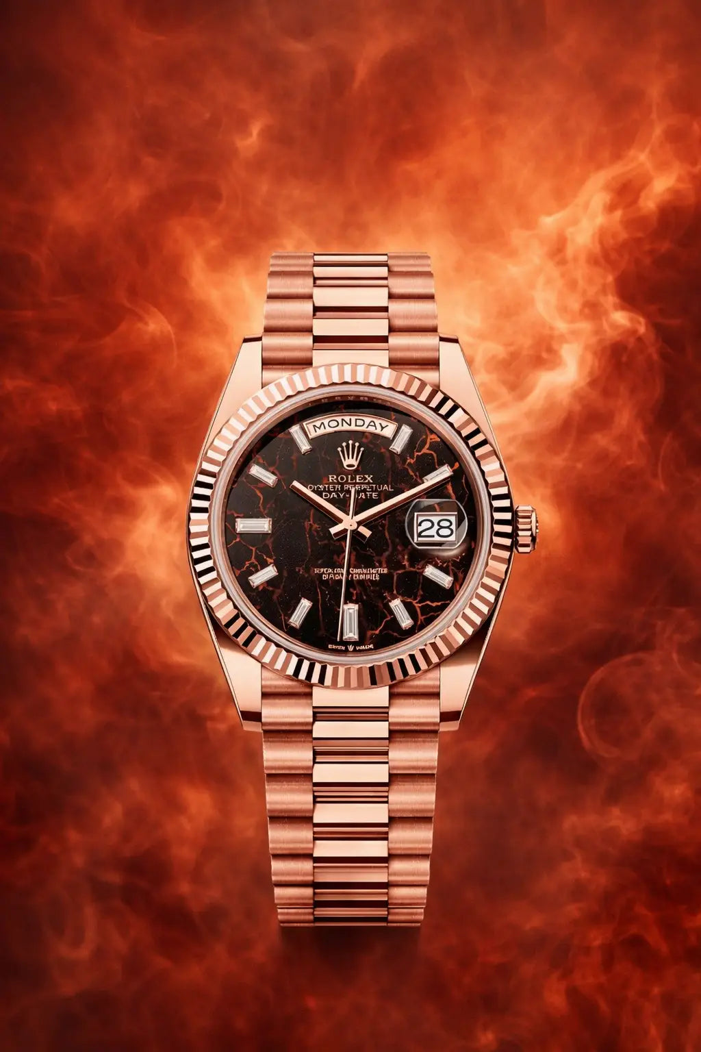 Rolex Day-Date 40mm Eisenkiesel
