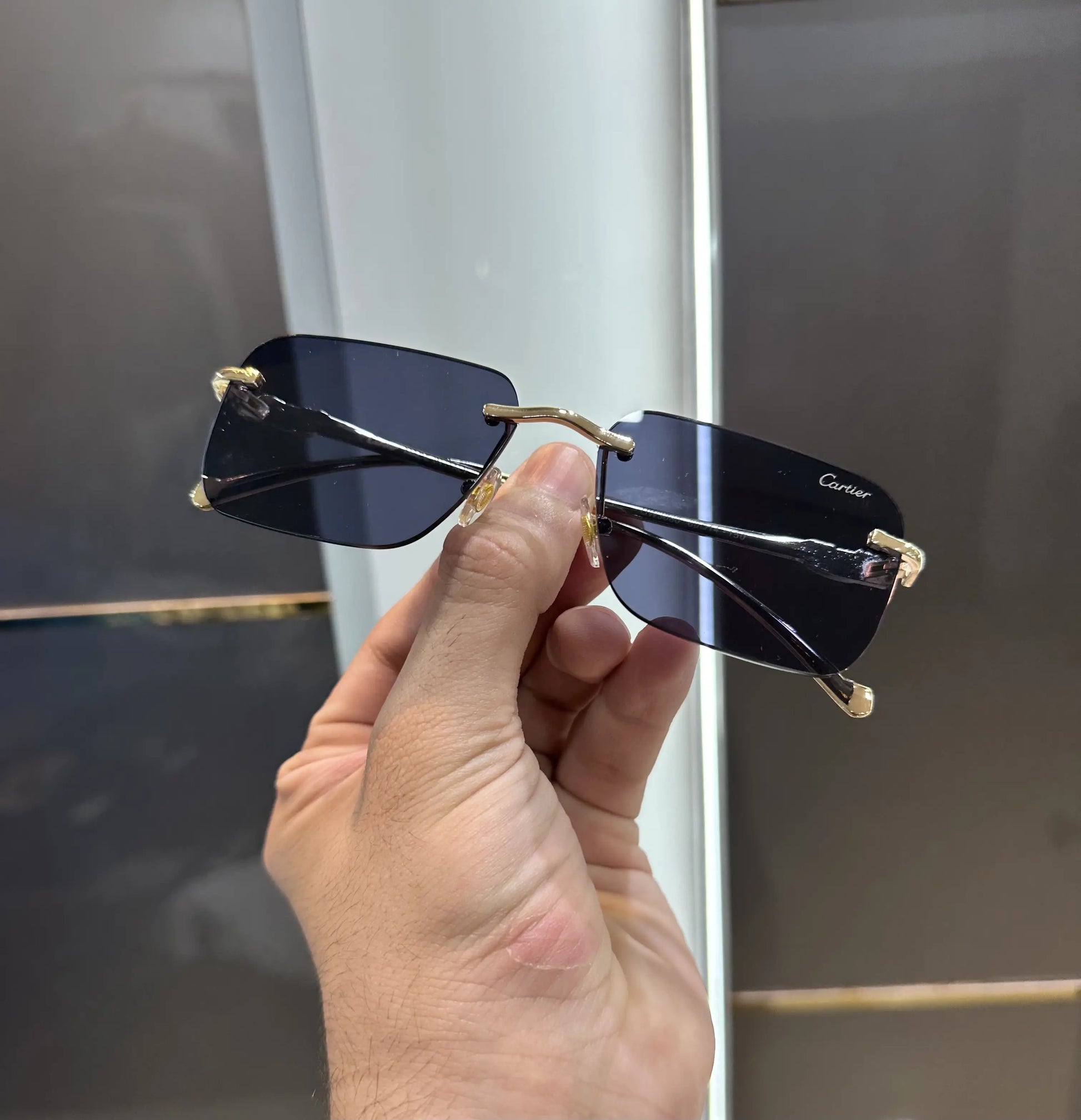 Cartie r Jaguar Gold Black Premium Shades 3080