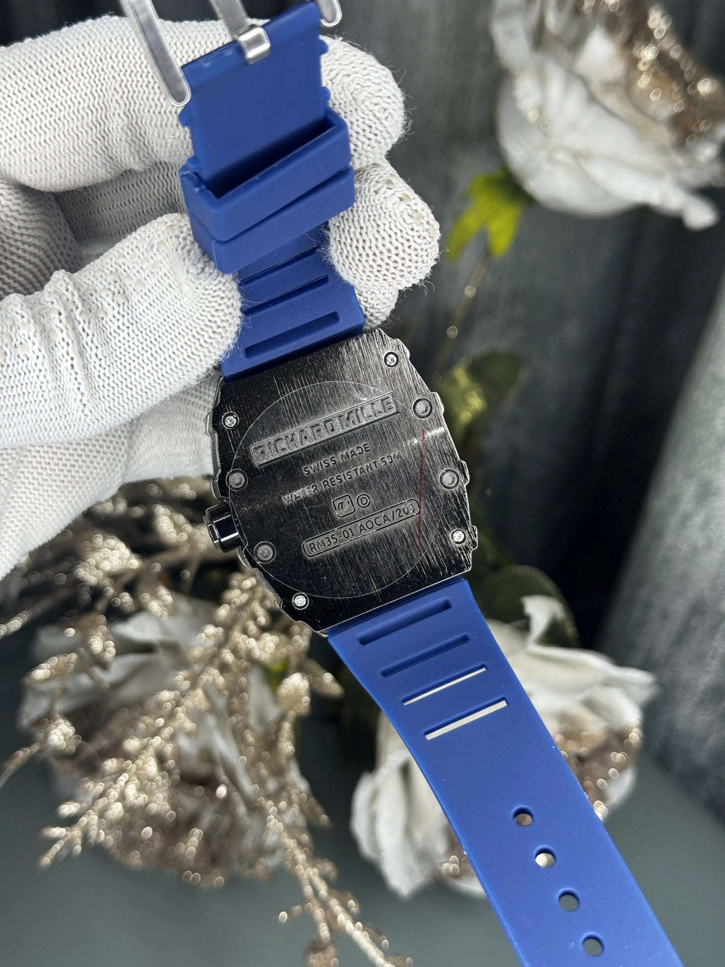 Richard Mille Rm35-01 Blue Quartz Premium Watch