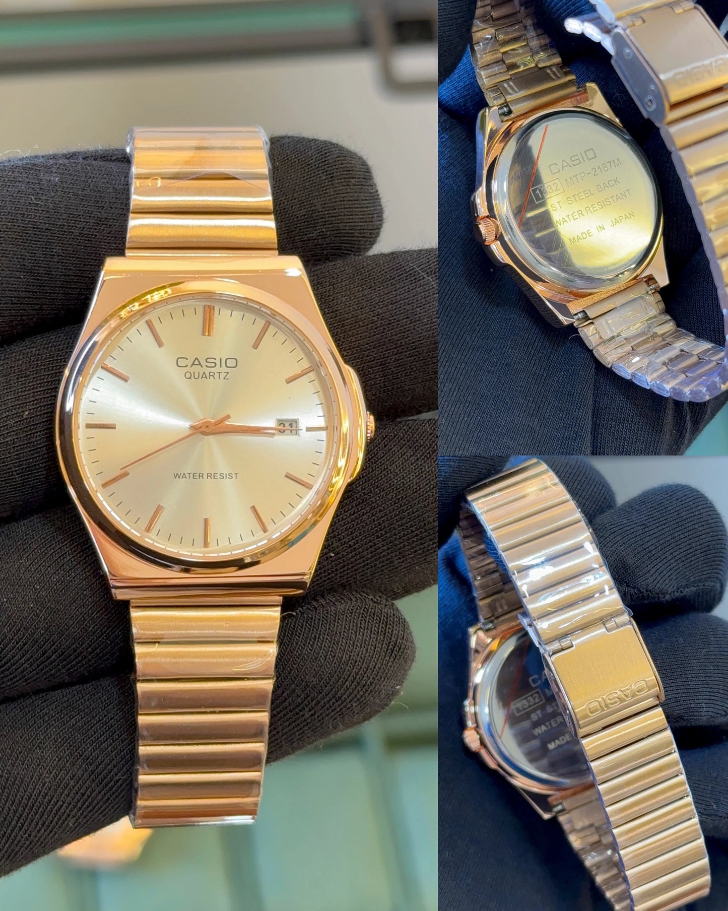 CASIO white dial