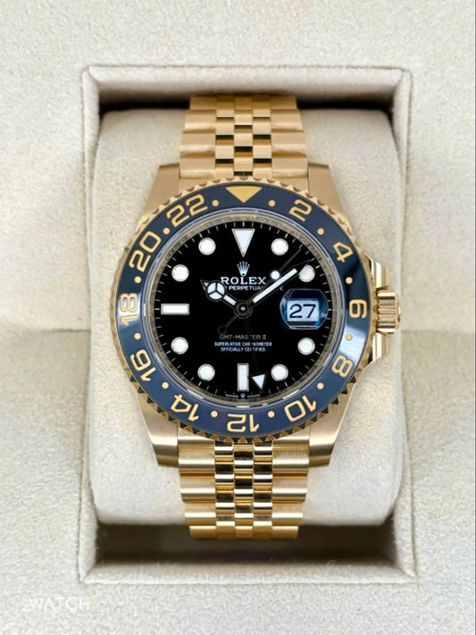 rolex gmt gold black best quality