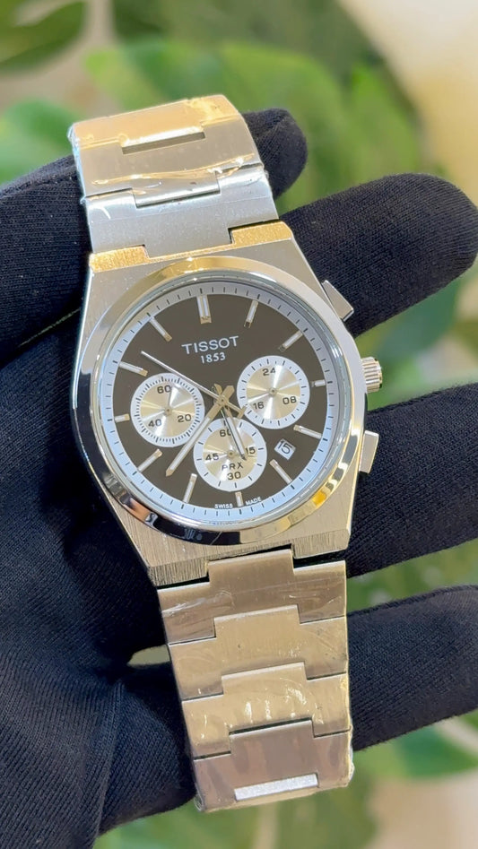 Tissot PRX all working black dial