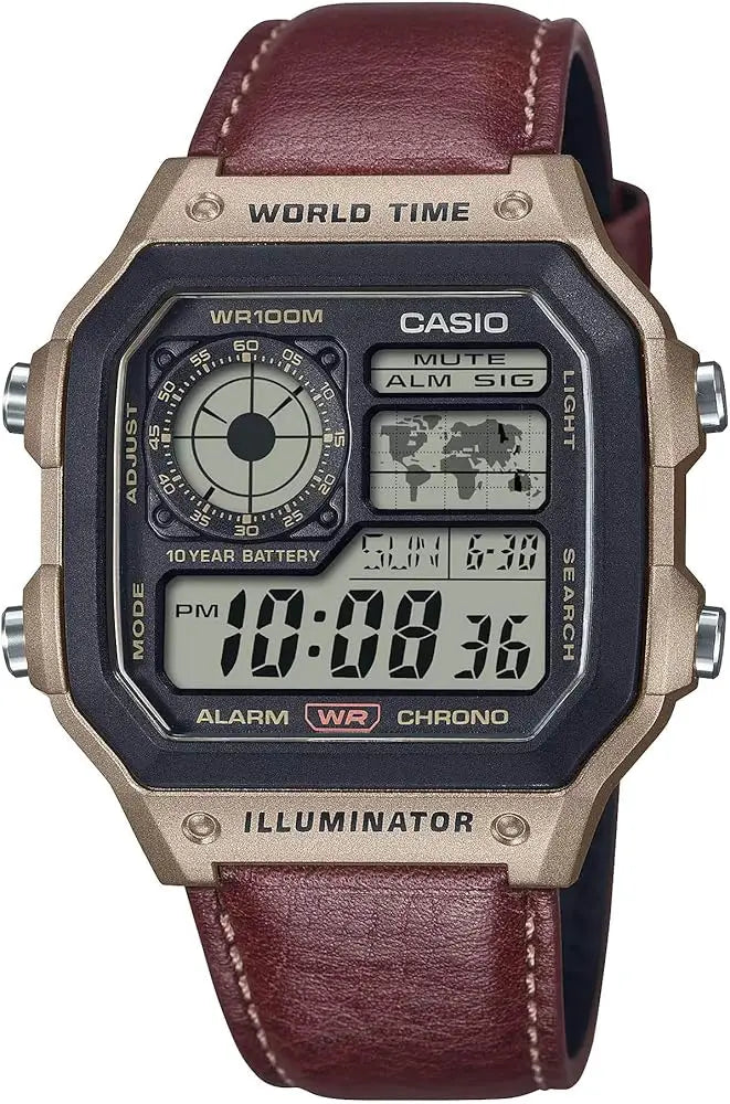 casio brown
