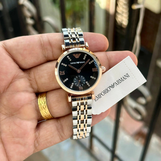 Empori_o Armani Two Tone Black