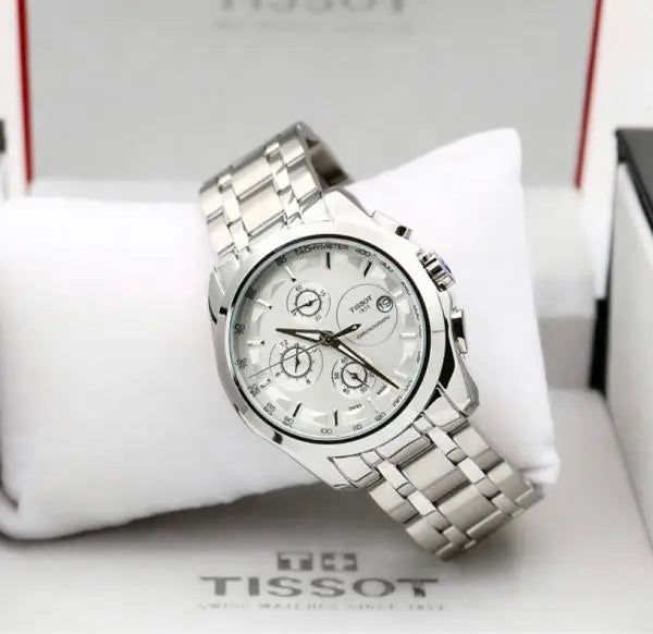 Tissot silver white