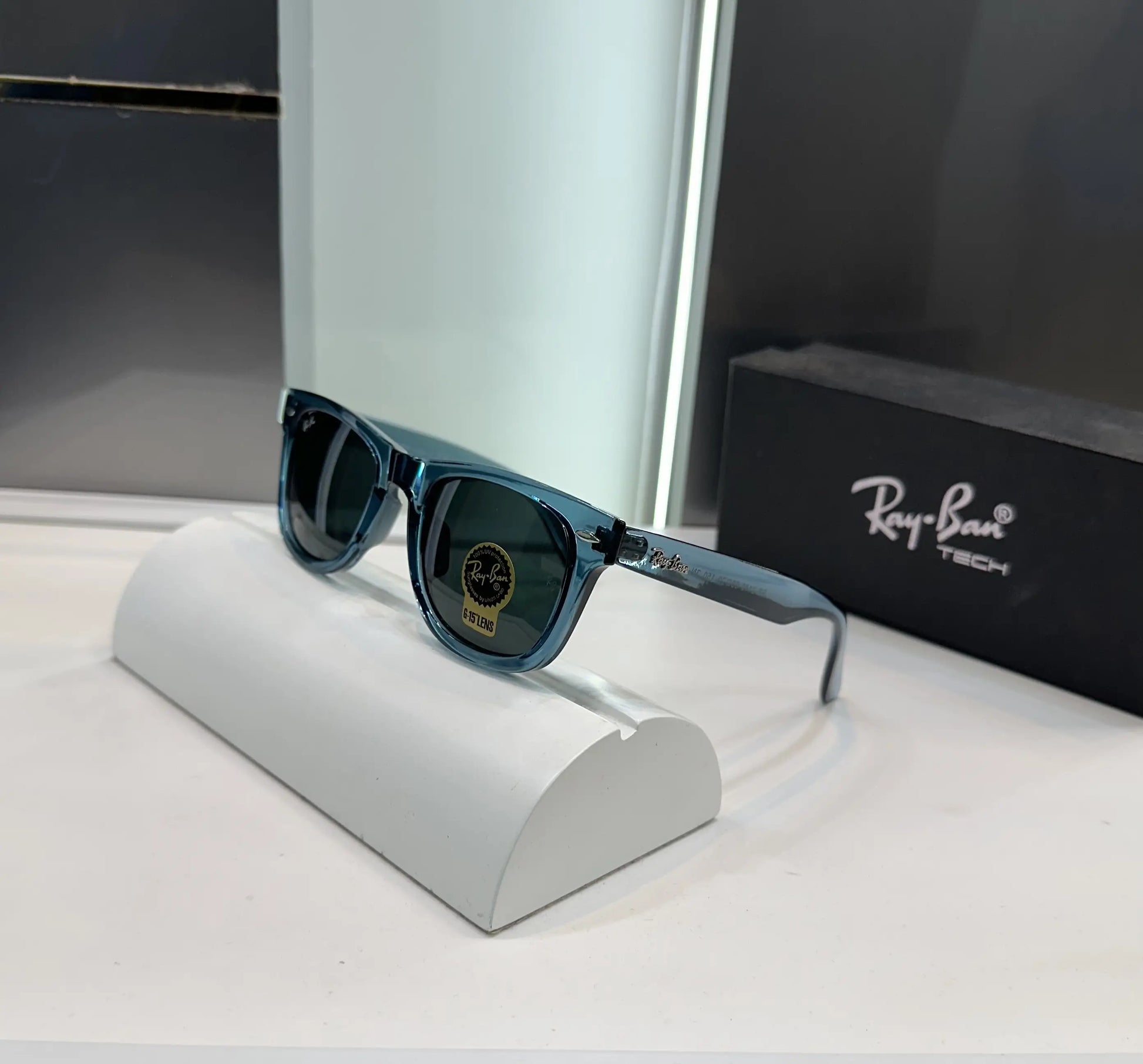 Ray Ban All Blue Premium Shades 2140