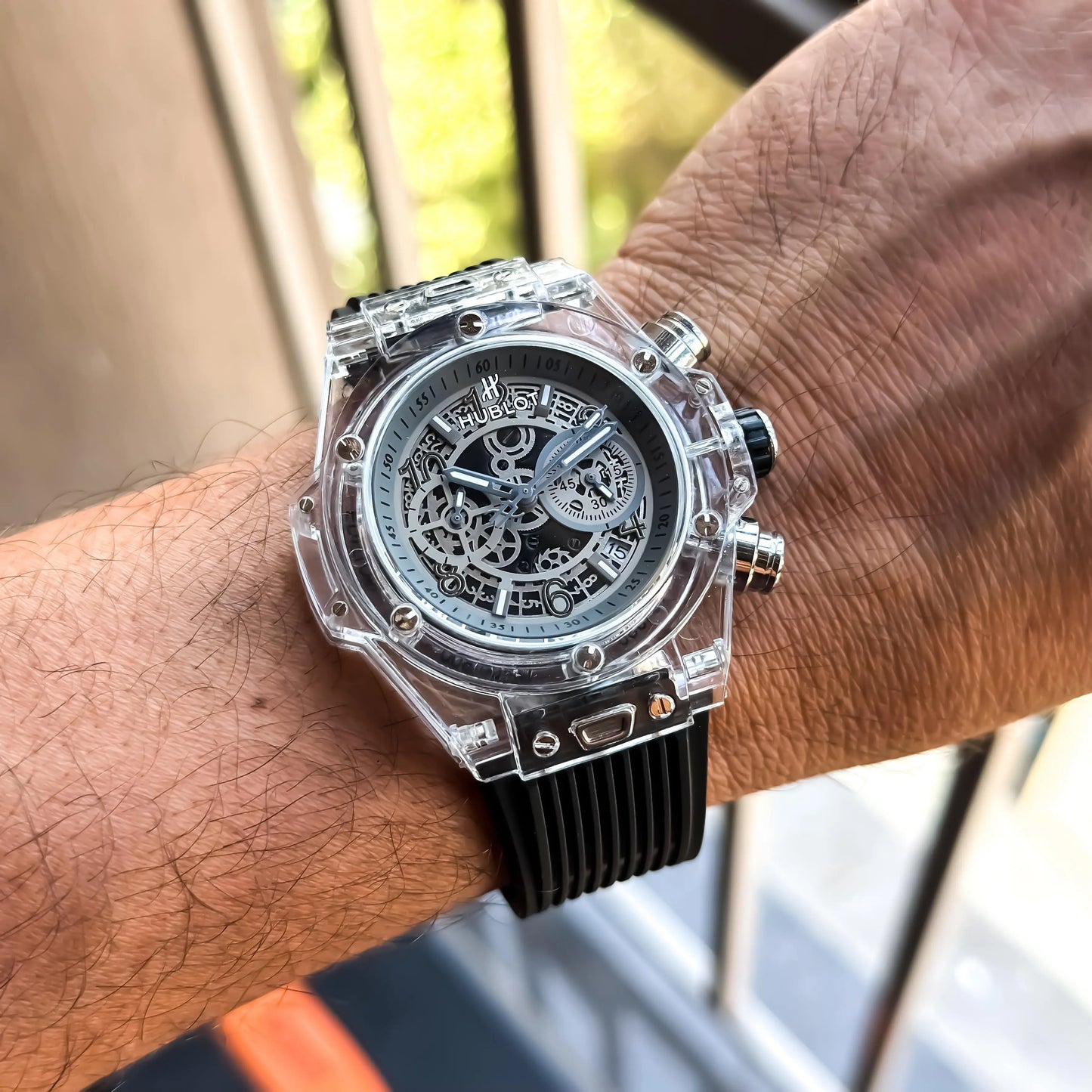 HUBLOT_CHRONOGRAPH_BLACK_GREY