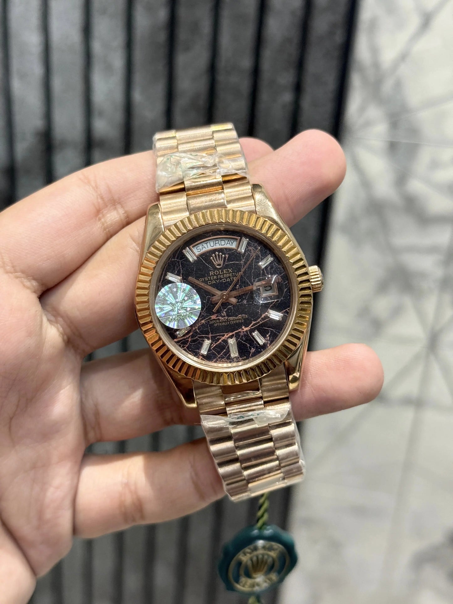 Rolex Day-Date 40mm Eisenkiesel
