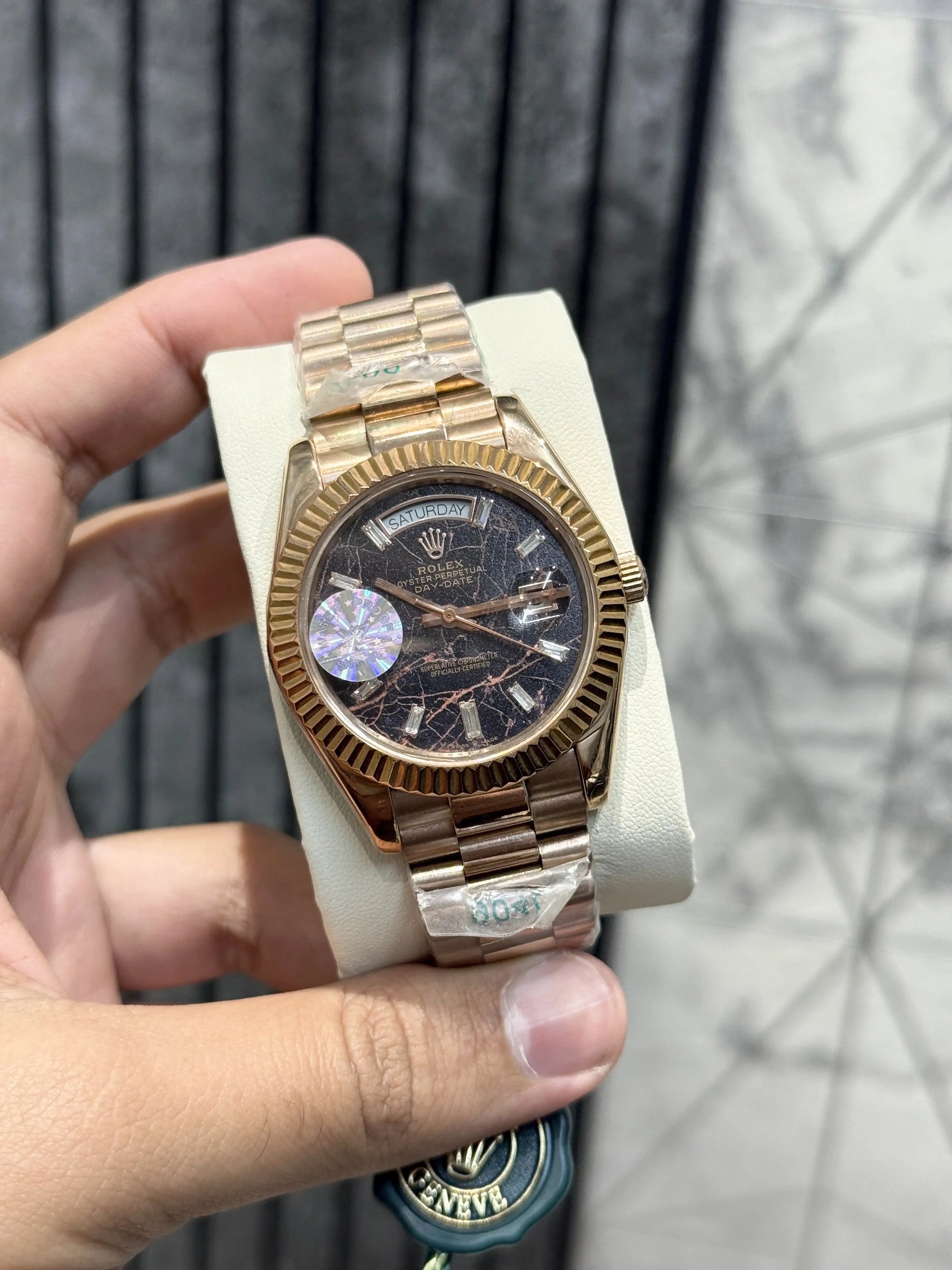 Rolex Day-Date 40mm Eisenkiesel