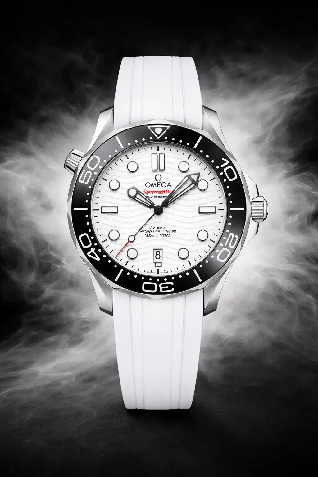 Omega Seaster Diver 300M White Black