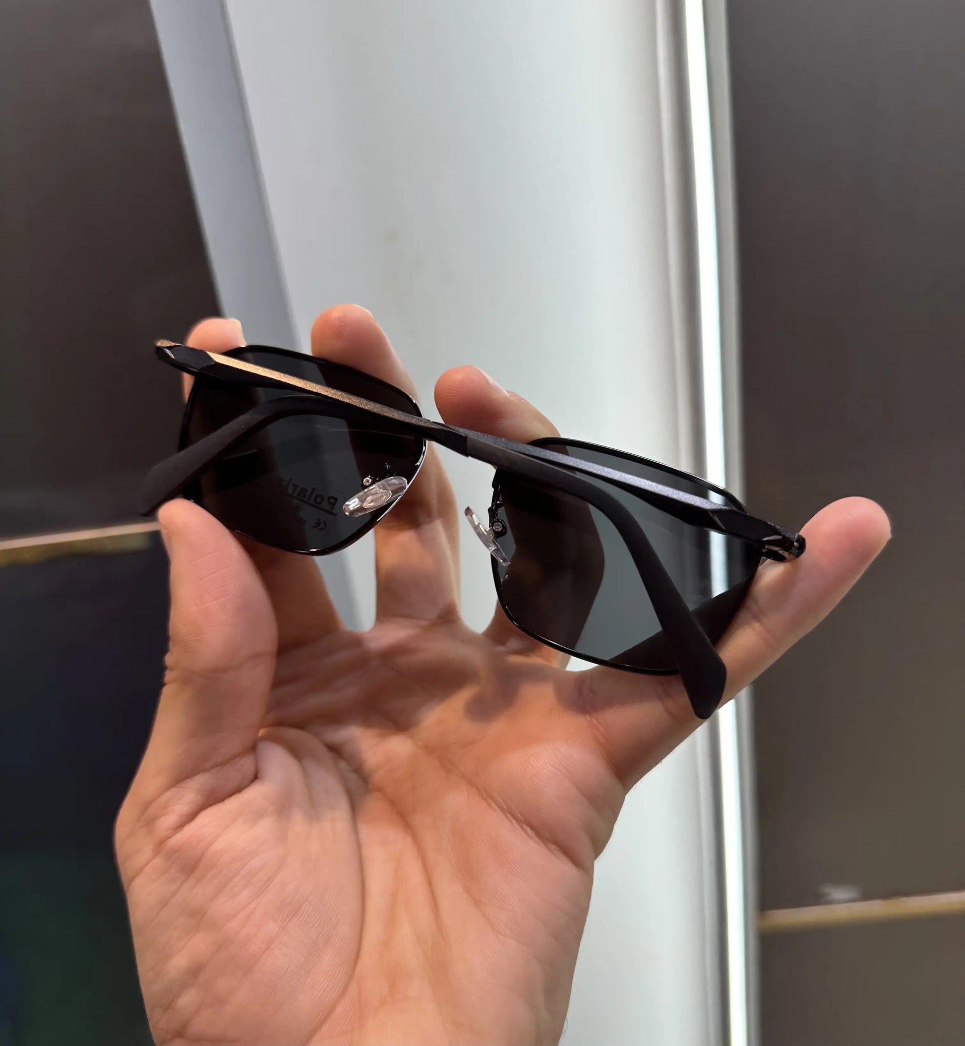 RayBan All Black Premium Shades 3135