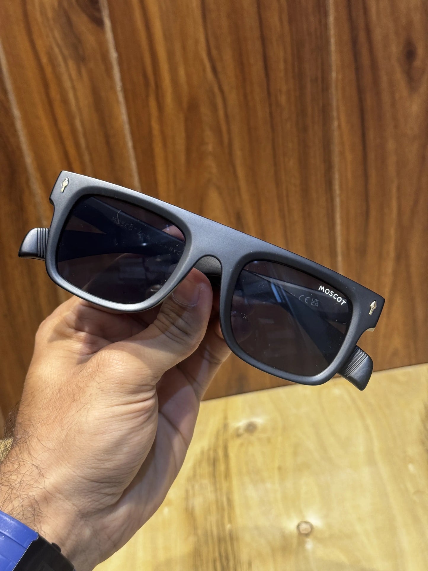 Moscot All Black Premium Shades 8177