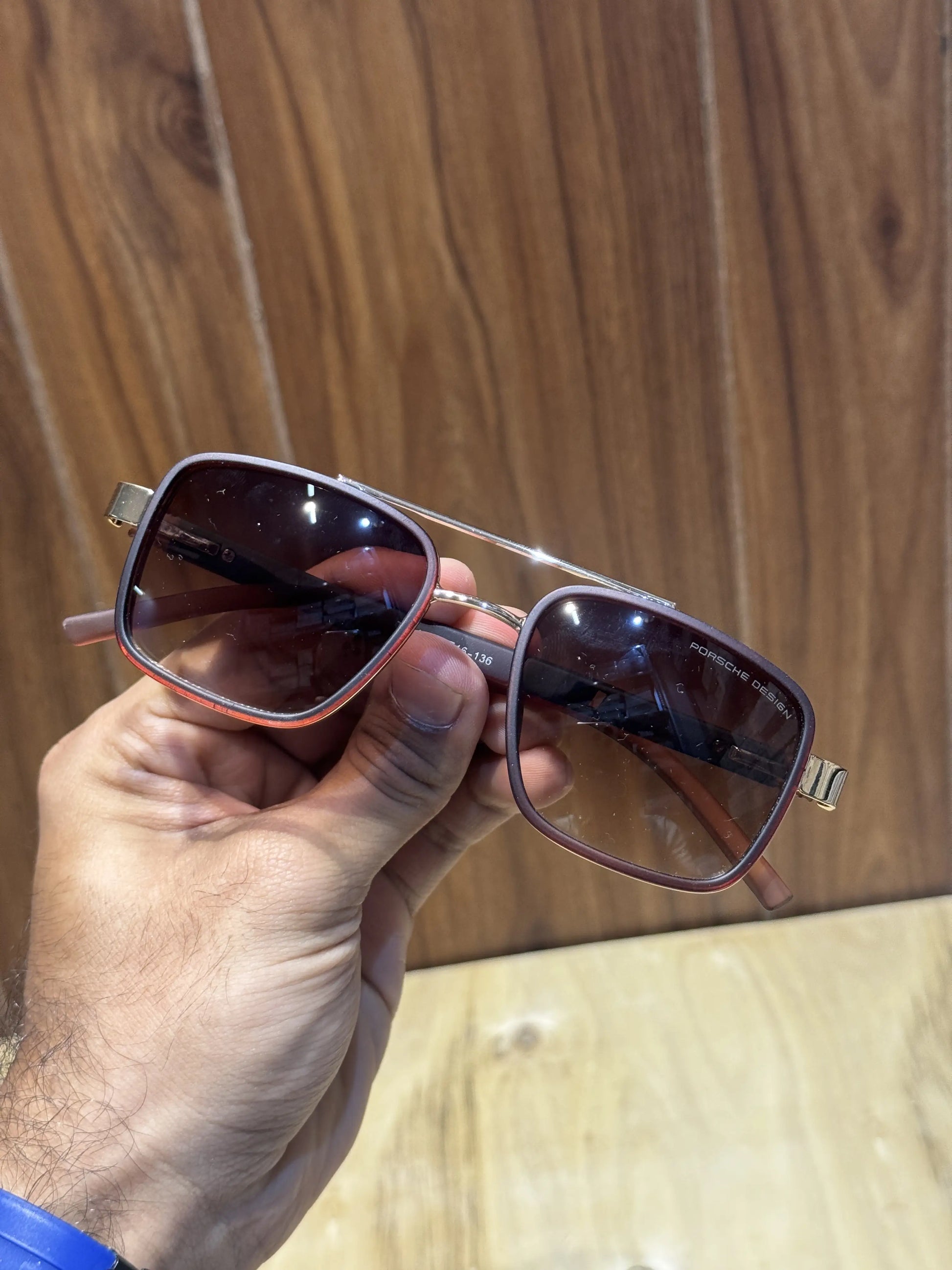 Porsche Gold Brown Premium Shades 0943