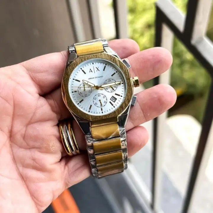 Armani GOLD TT White