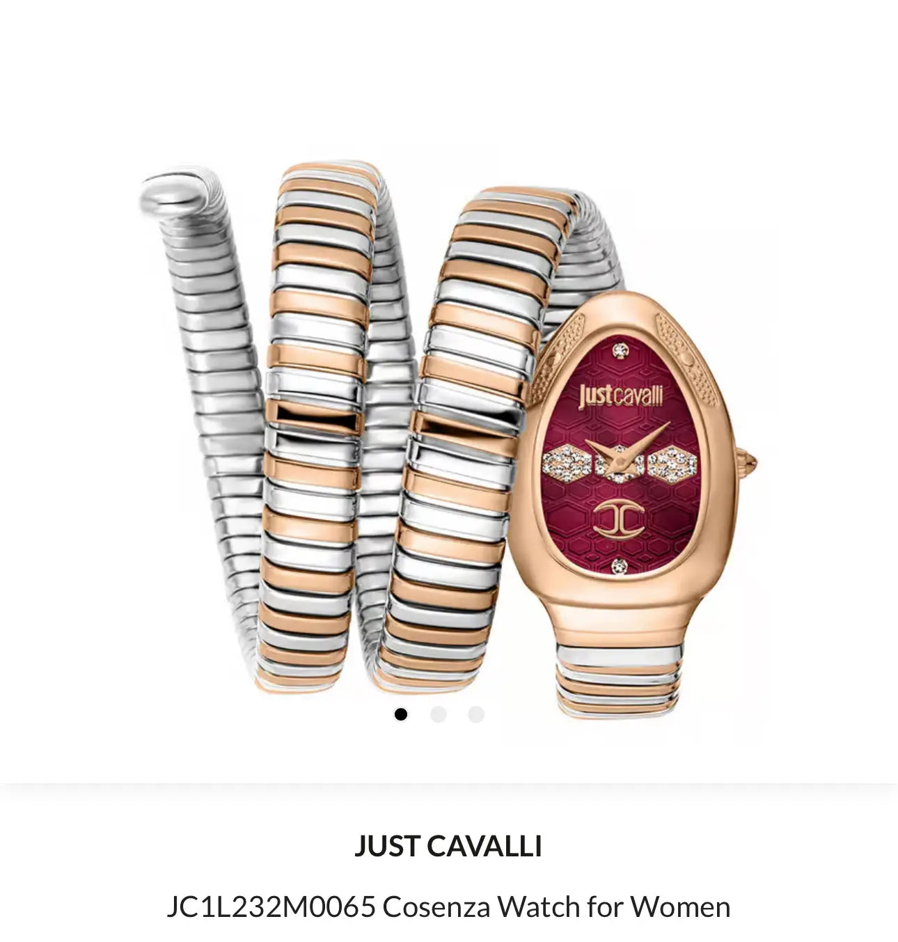 Just Cevalli JC1L232M0065 Cosenza Watch for Women