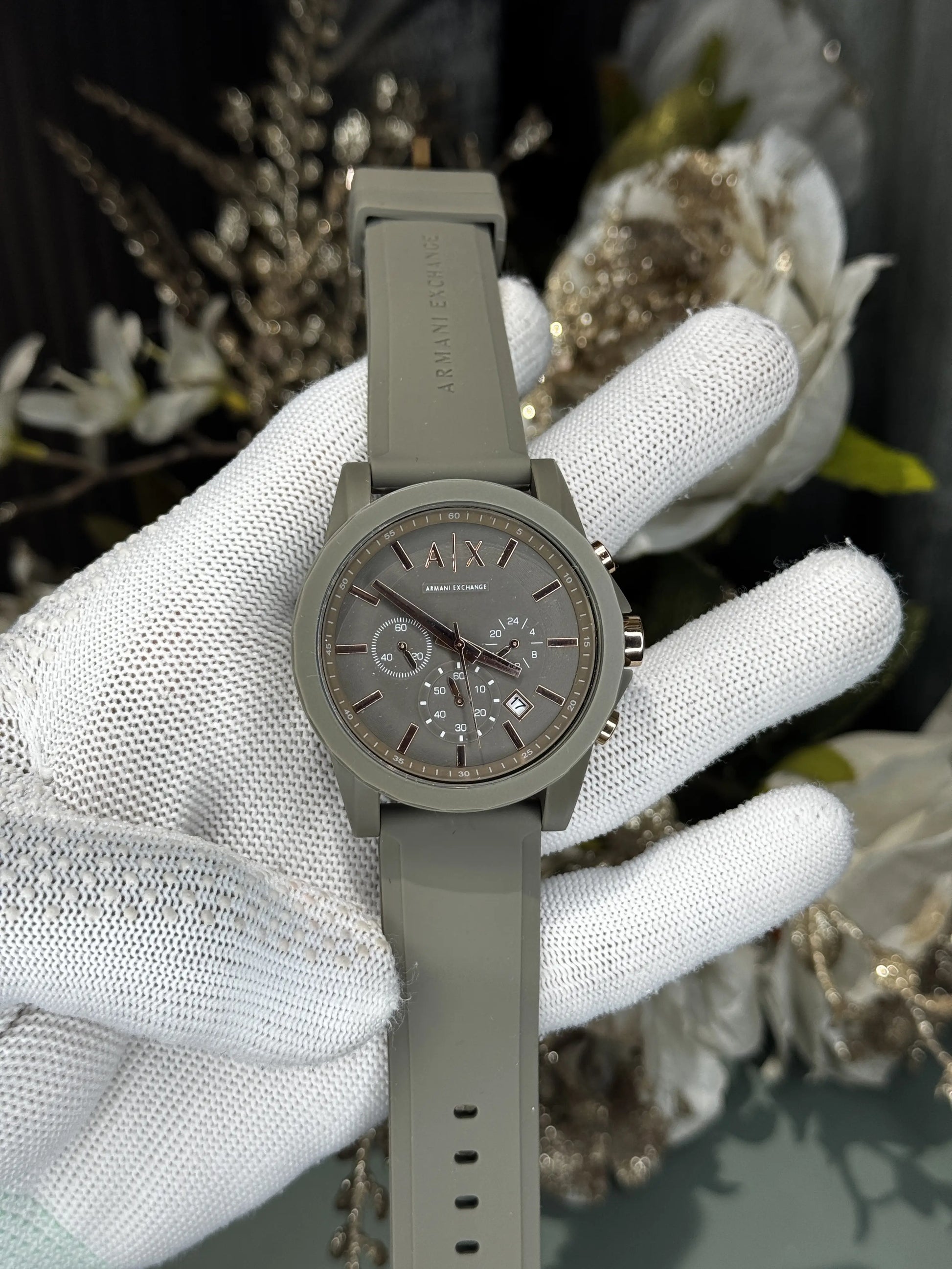 Arman i Exchange Olive Chronograph Premium Watch