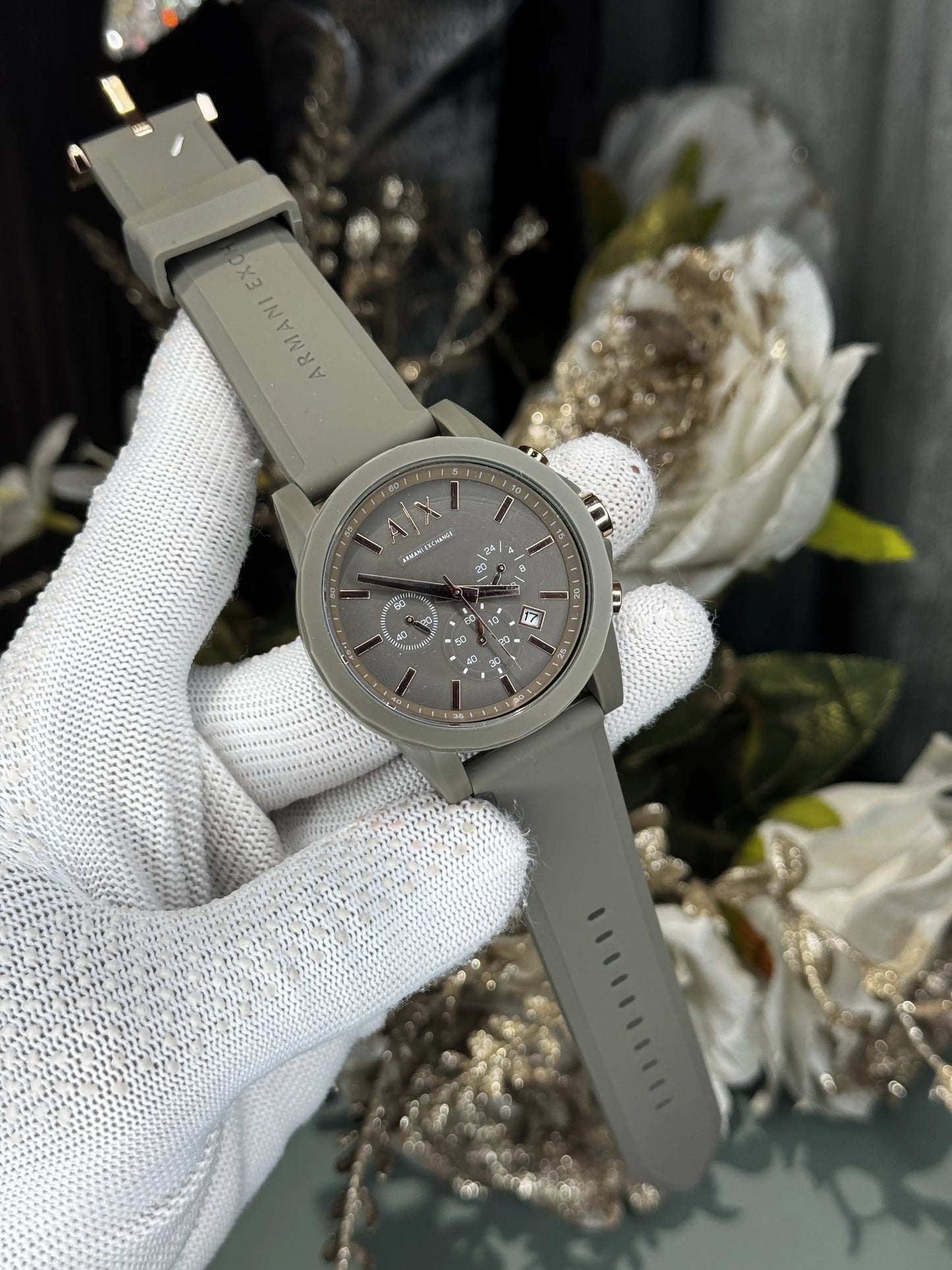 Arman i Exchange Olive Chronograph Premium Watch