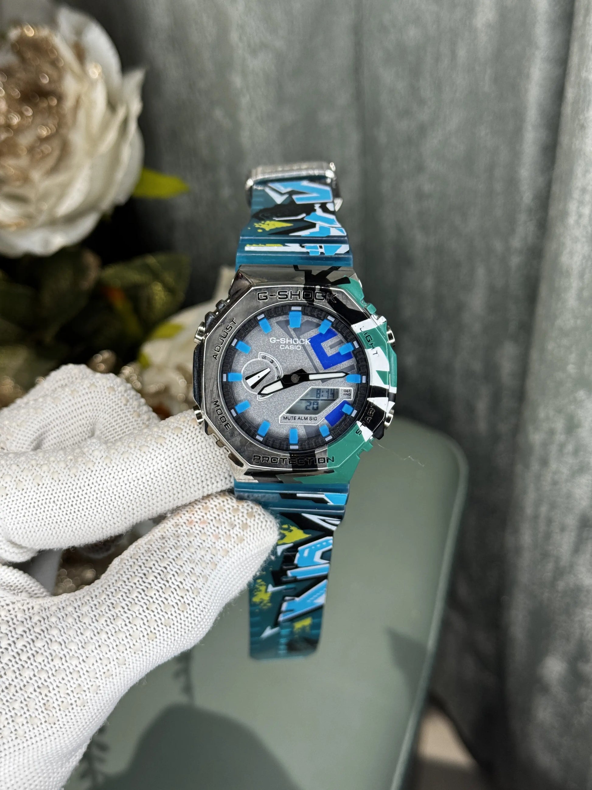 Gshock Street Spirit Blue Premium Watch