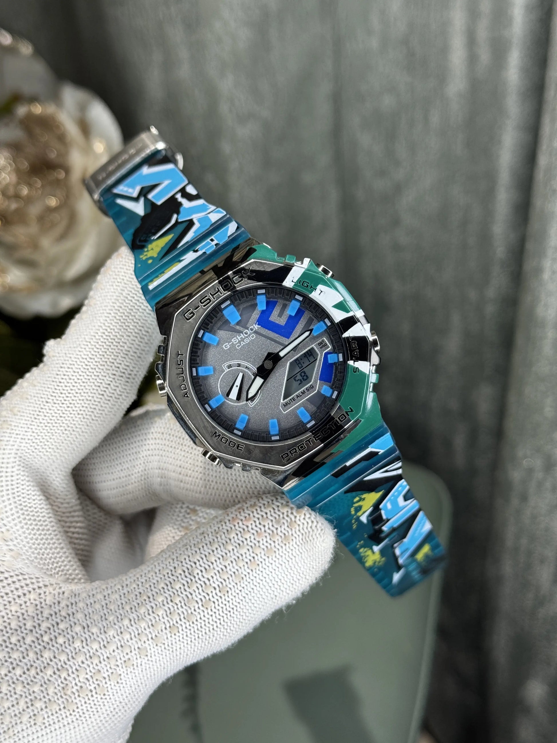 Gshock Street Spirit Blue Premium Watch