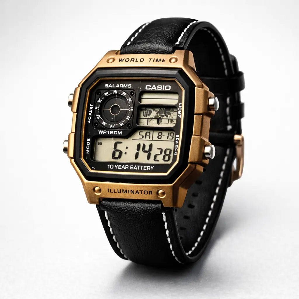 casio rose black