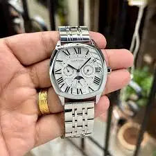Cartier silver white all work