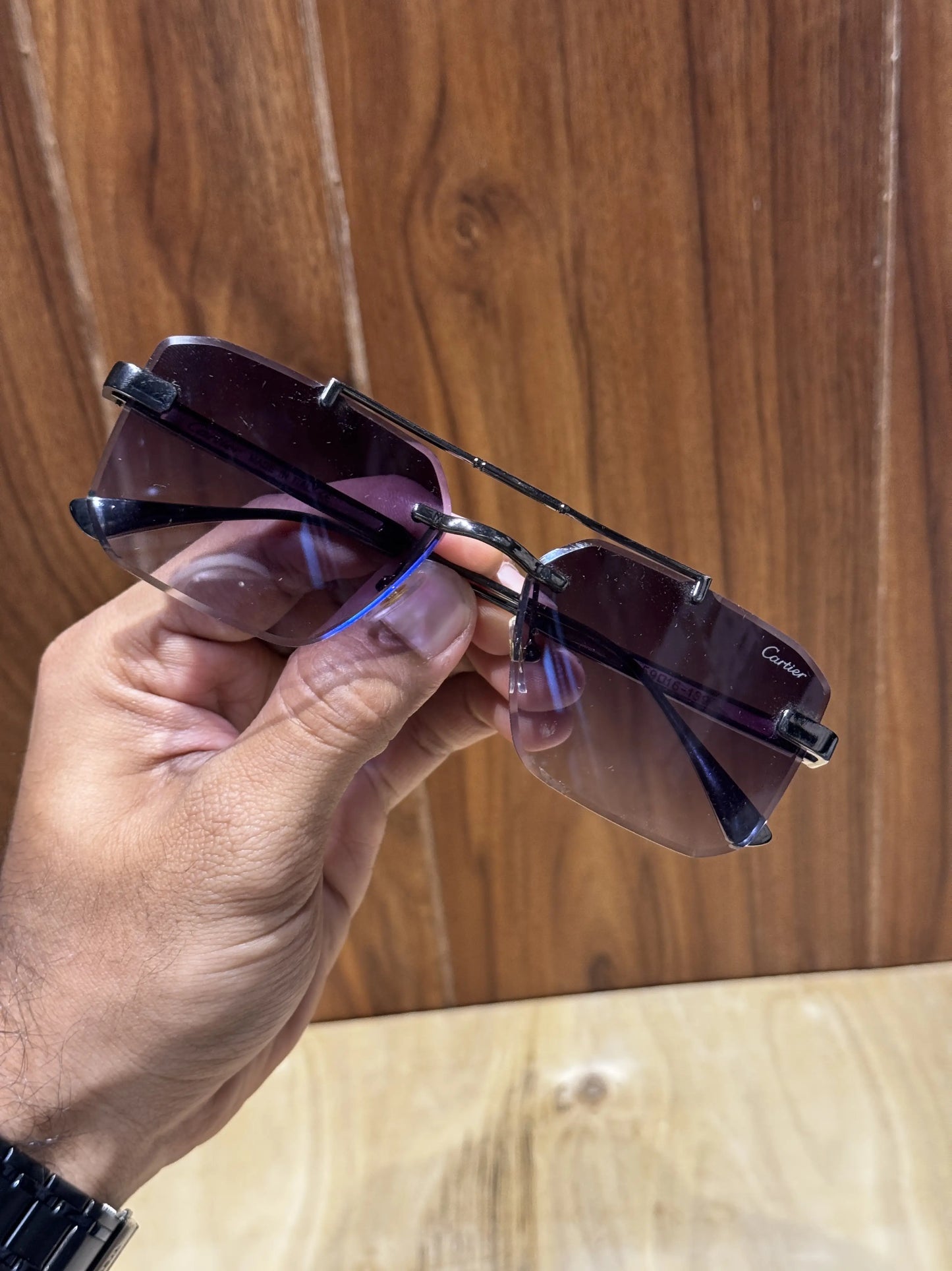 Cartie r Gunmetal Black Premium Shades 3148