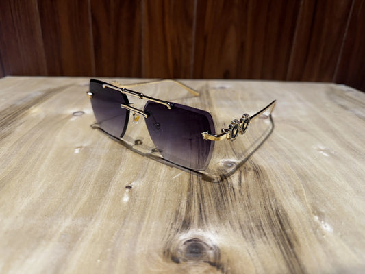 Versac e Gold Purple Premium Shades 3095