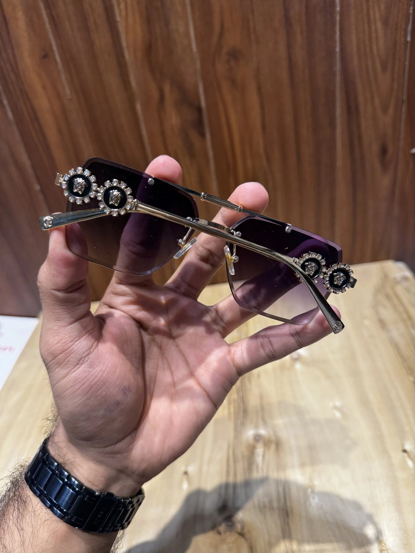 Versac e Gold Purple Premium Shades 3095