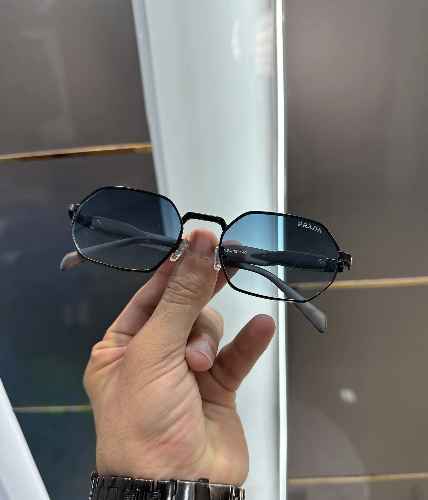 Prada Black Blue Premium Shades 187