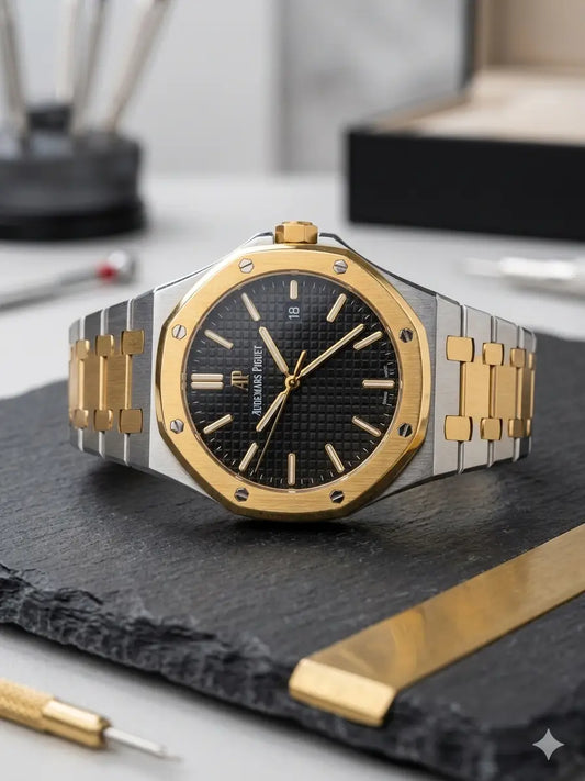 AUDEMARS PIGUET GOLD BLACK