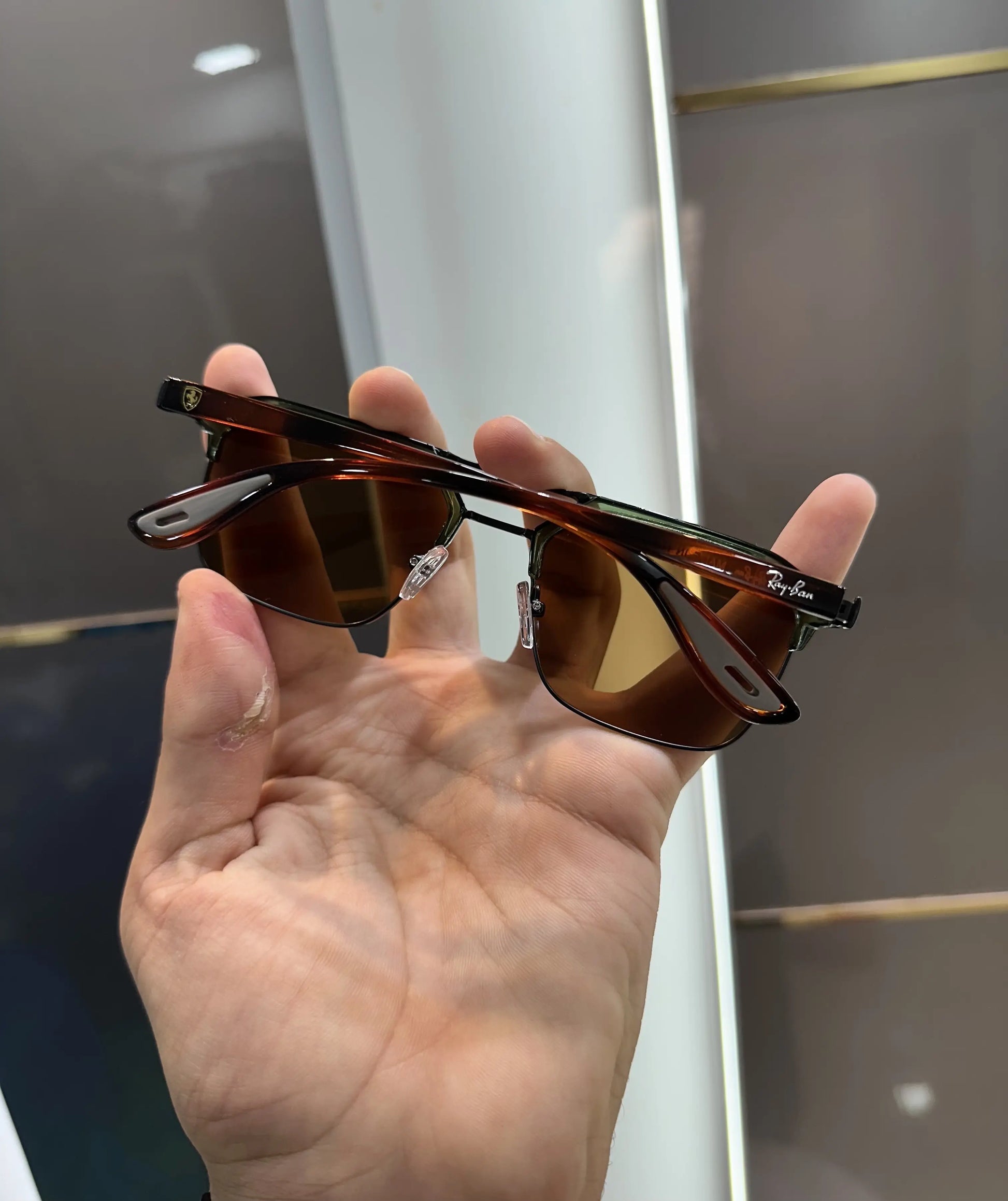 RayBan Tiger Brown Premium Shades 04