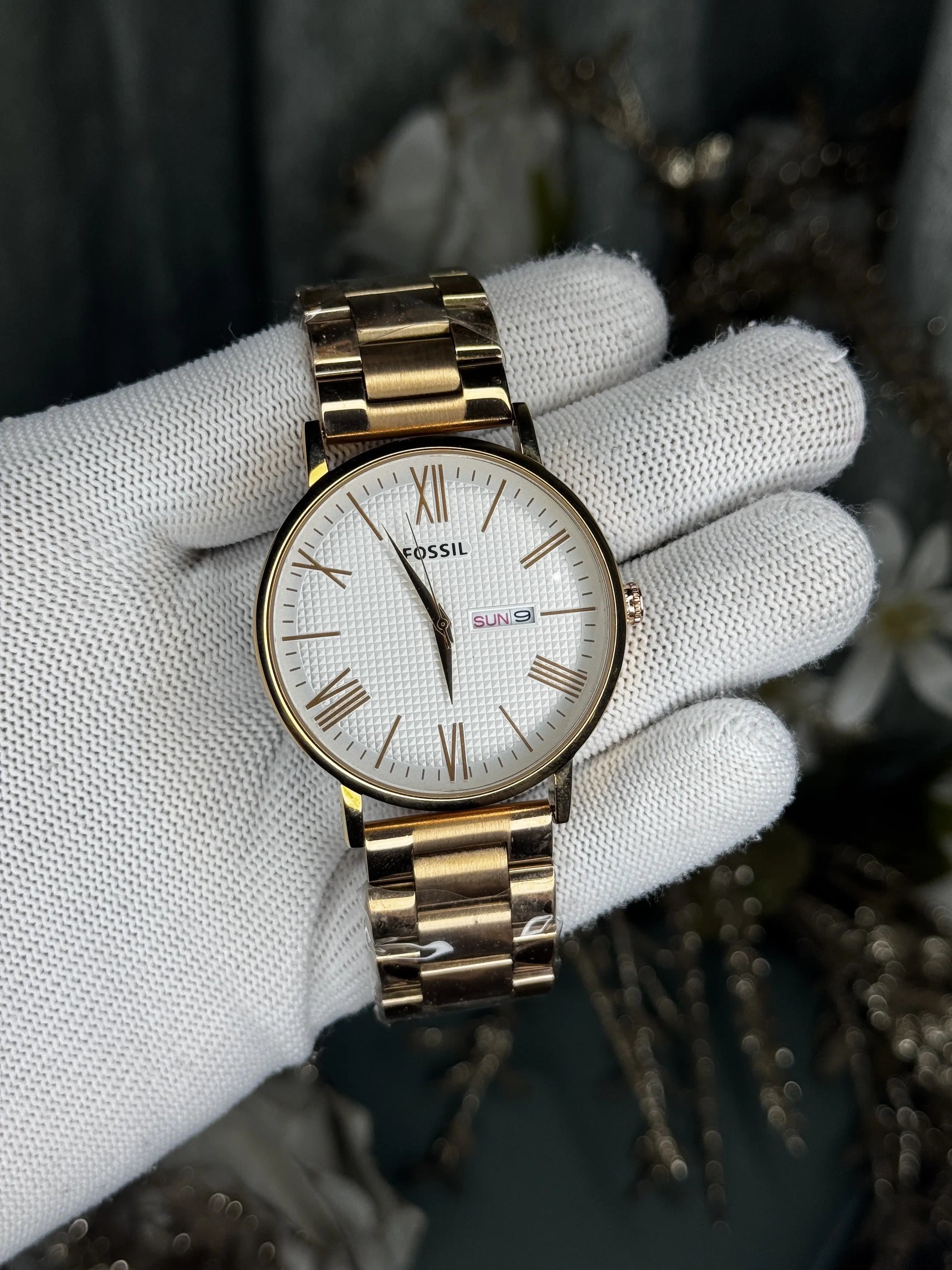Fossil Copper White Premium Quartz Watch