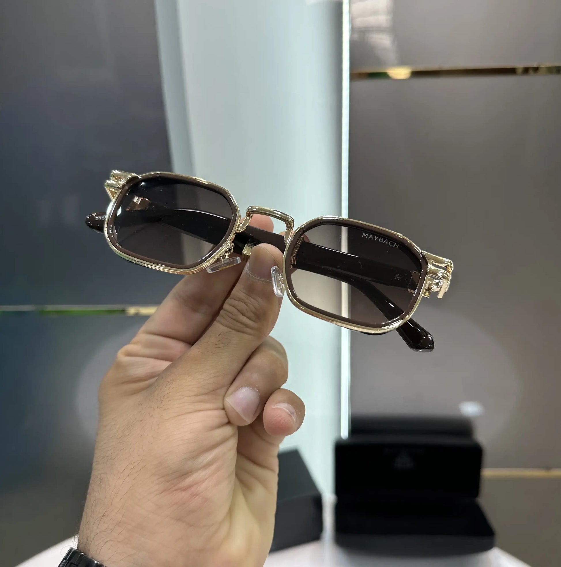 Maybach Gold Brown Premium Shades 2735