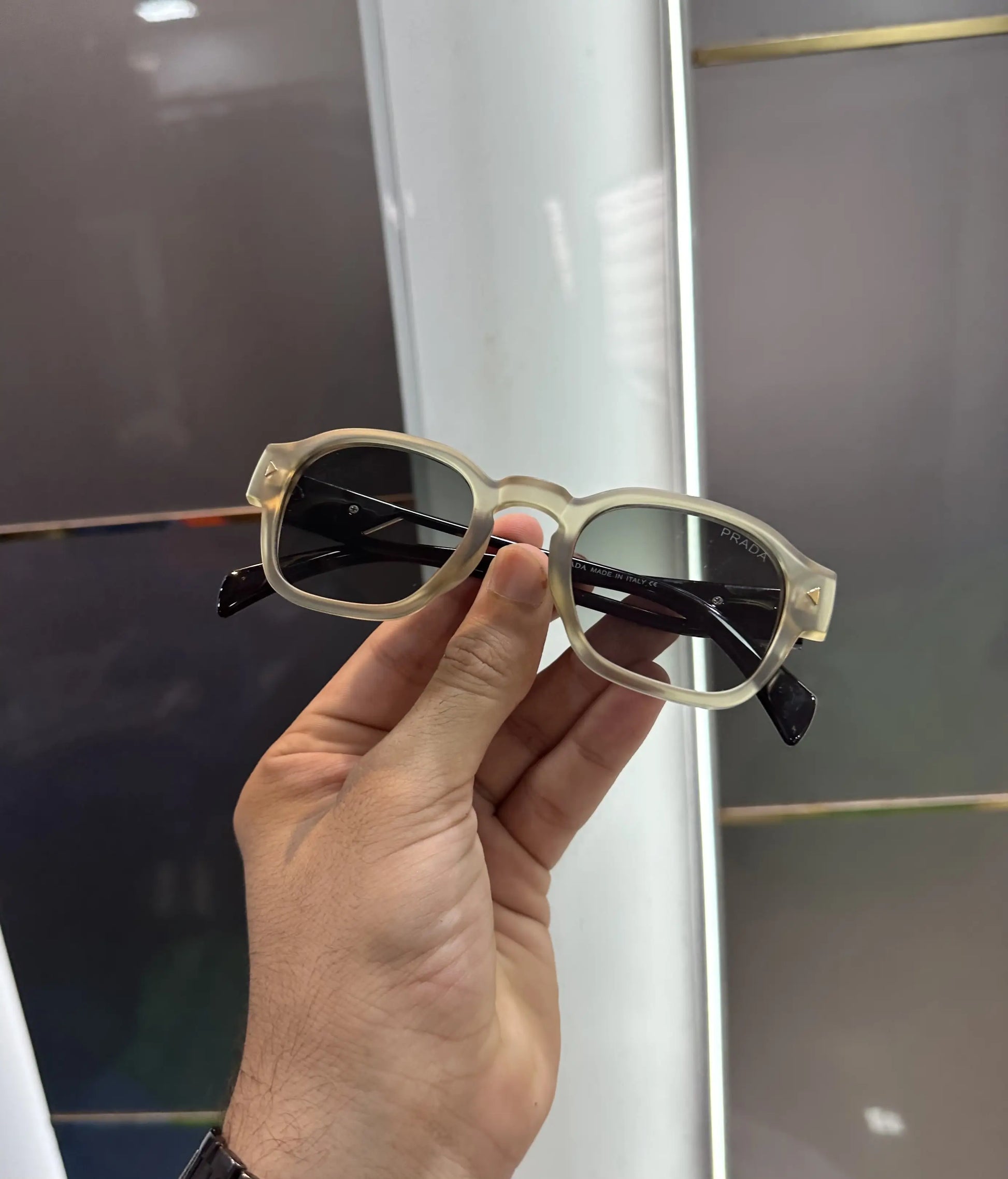 Prada Black Green Matt Premium Shades 2336