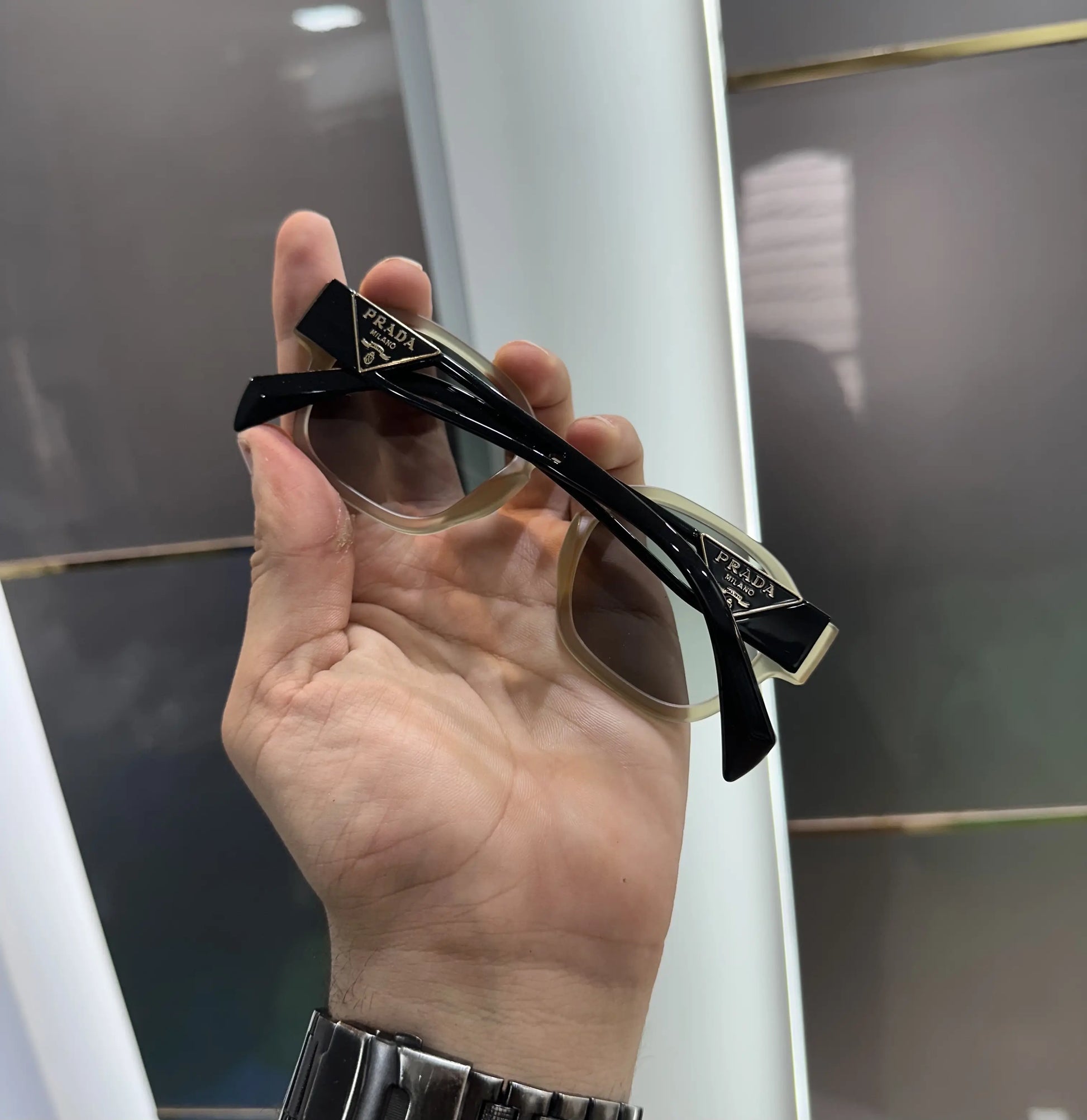 Prada Black Green Matt Premium Shades 2336