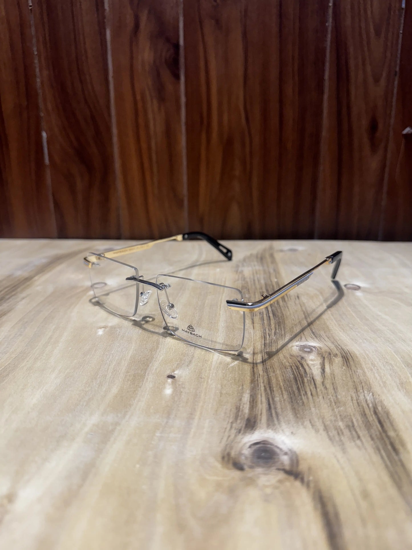 Maybach Gold Luxury Glasses 9170