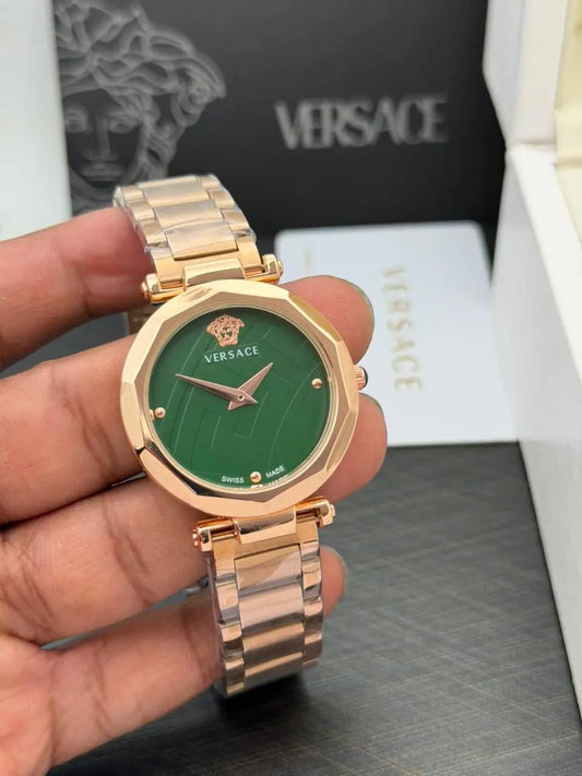 Versace rose green