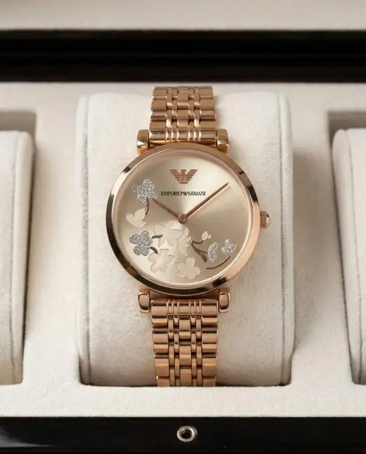 Emporio Arman_i Classic Flower Copper-pink