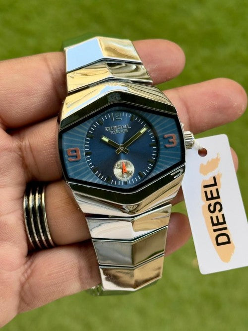 Diese l 10 bar silver blue