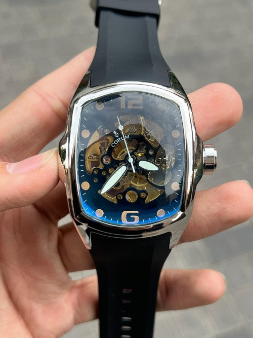 Coru m Automatic Silver Black