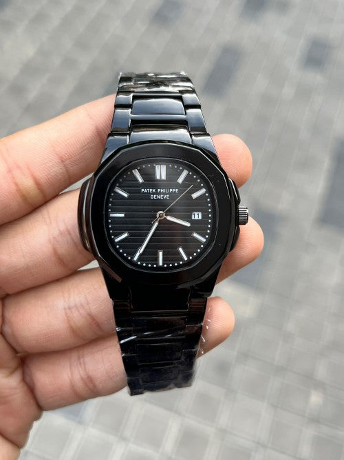 pate k Phillipe Nautilus black