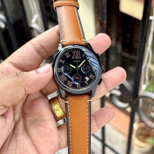 Fossi l Roman leather