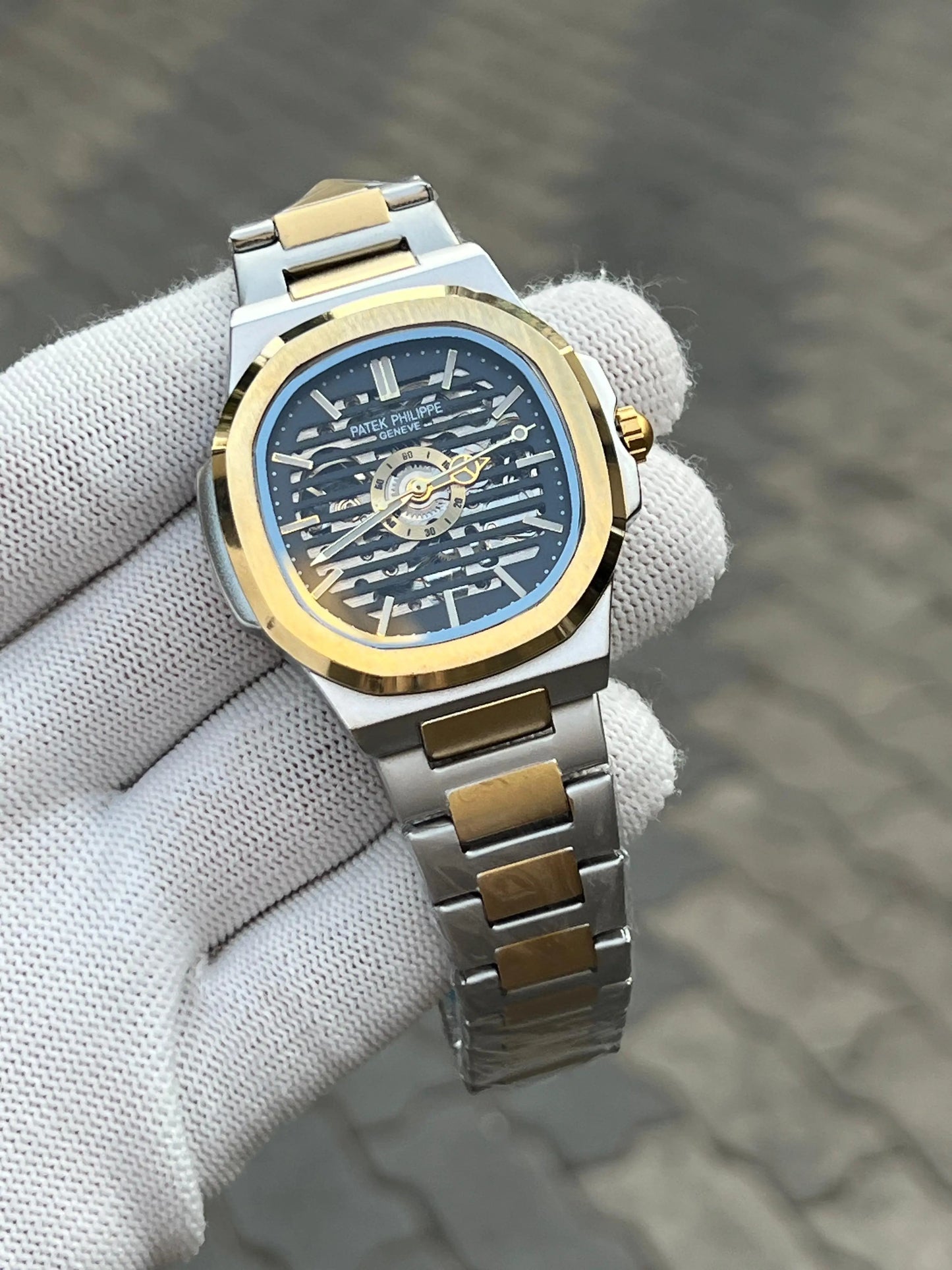 Patek Phillip Two Tone Black