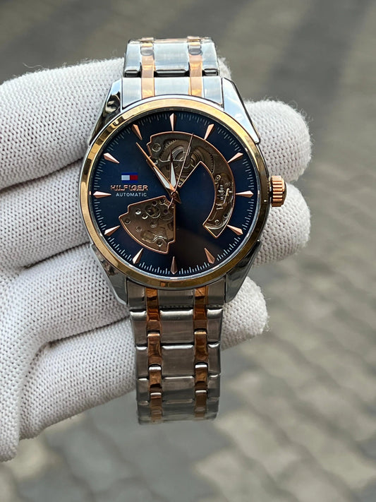 Tommy Hilfiger Automatic Two Tone Blue