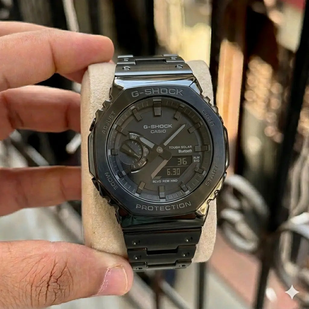 Gshock Metal Black